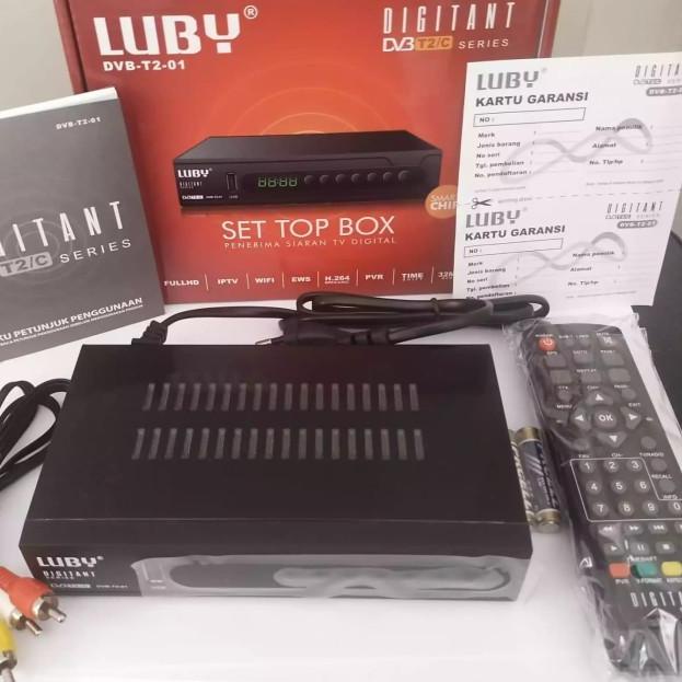 Set Top Box Luby 01 DVB T2 Siaran Digital Resmi SNI amp Postel - STB Luby 02