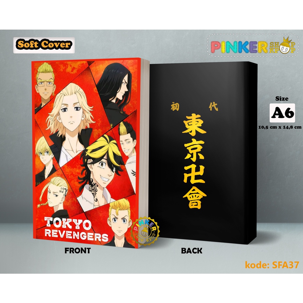 

(SFA37) Pocket Note Anime TOKYO REVENGERS softcover