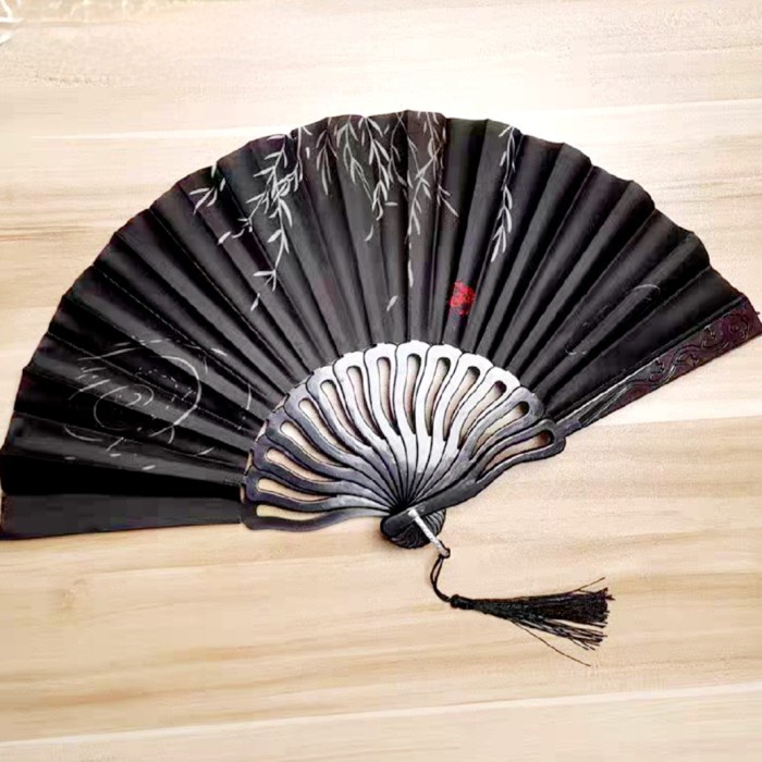 Dekorasi Hiasan Kipas Sakura Merah Kipas Menari Jepang Geisha Oleh Oleh Japan China  Grosir Dancing Fan Murah