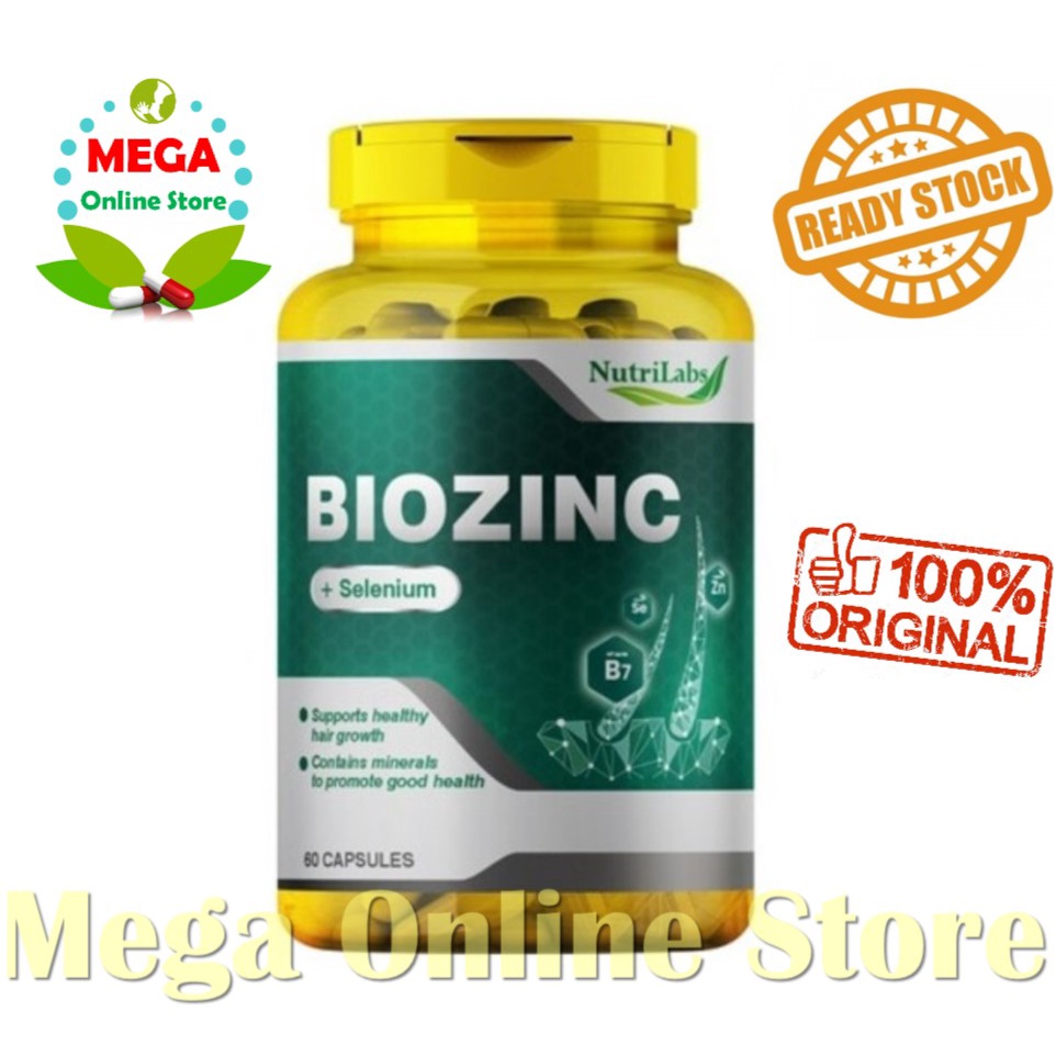 Nutrilabs Biozinc with Selenium 60 Kapsul