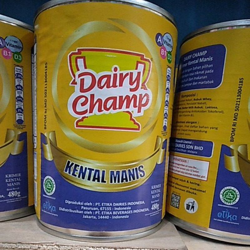 

Dairy cham/ krimer kental manis 480 g