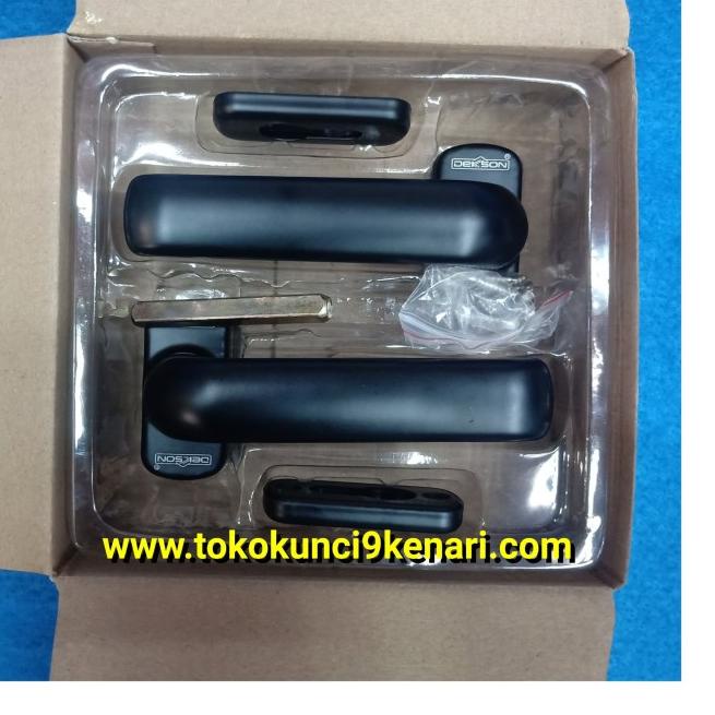 Handle Pintu Almunium Dekson / LHR 0816 Dekson Hitam