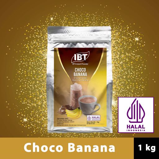 

Bahan Minuman Serbuk Bubuk Rasa Choco Banana Coklat Pisang IBT Instant Powder