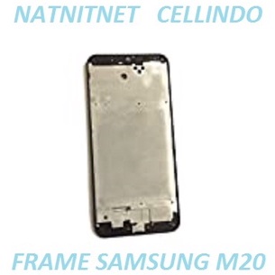 FRAME / BEZZEL TULANGAN LCD SAMSUNG M20 / M205 ORIGINAL EOM