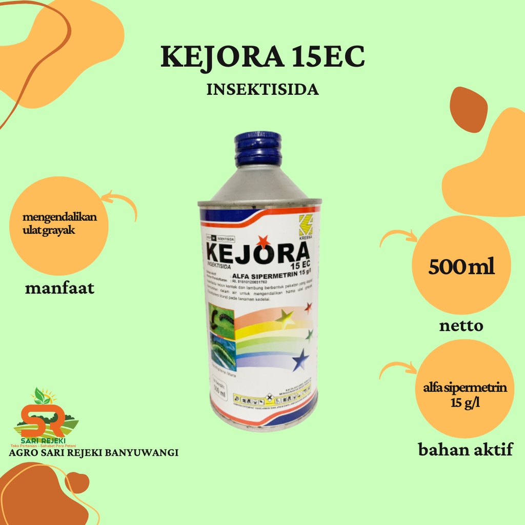 KEJORA 15EC 500ML INSEKTISIDA ALFA SIPERMETRIN