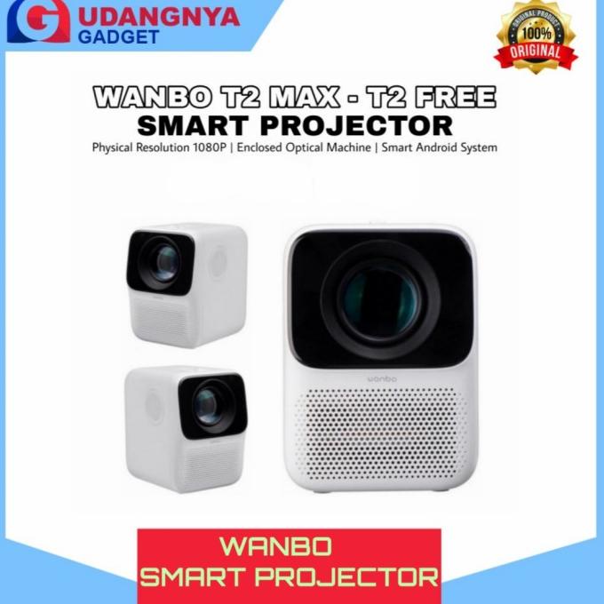 WANBO T2 MAX / T2 FREE - Smart Projector T2Max T2Free Proyektor