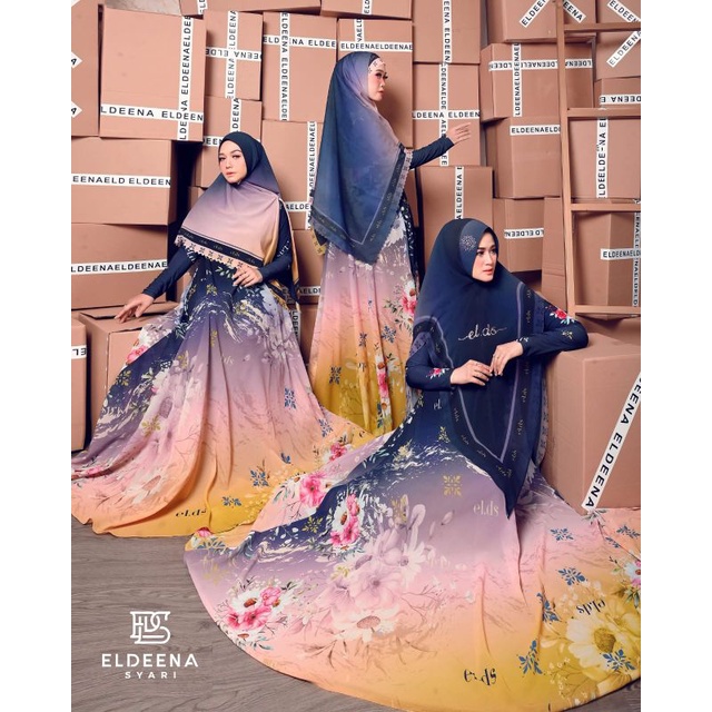 Padusi Ramo ramo syari fashion series eldeena