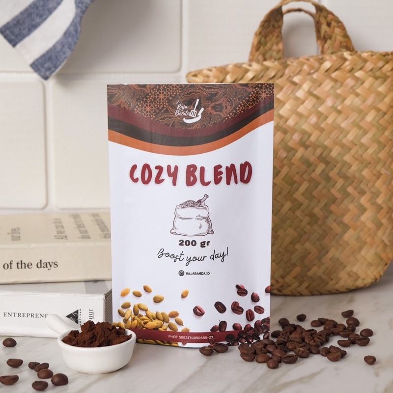 

Raja Banda Cozy Blend Biji Kopi Pilihan 200gr