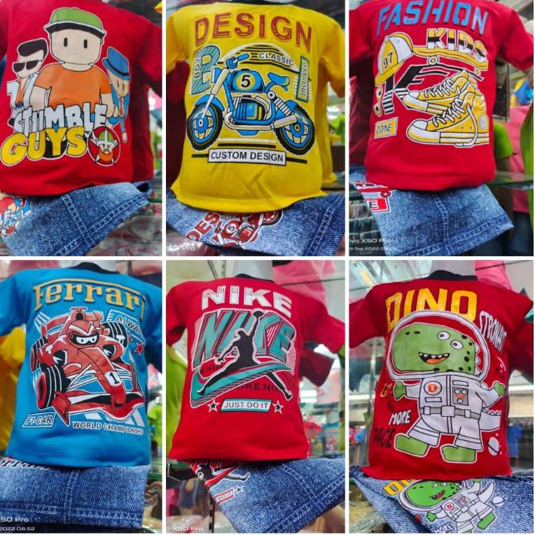 PALING DIMINATI [GROSIR] DOBITUS - BAJU ANAK COWOK (CELANA SOFTJEANS) 2-8TH 3896 ⇧
