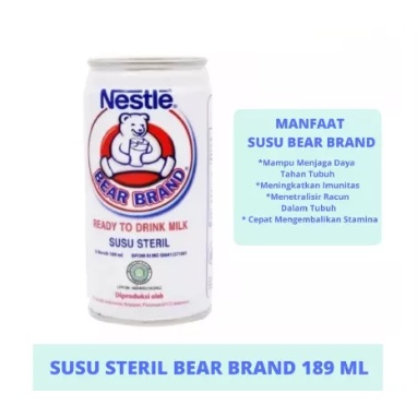 Susu Beruang Steril 189Ml 1 Pcs
