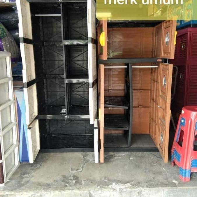 

LACI / LEMARI PLASTIK / LEMARI PAKAIAN NAIBA BATIK GANTUNG stock ready