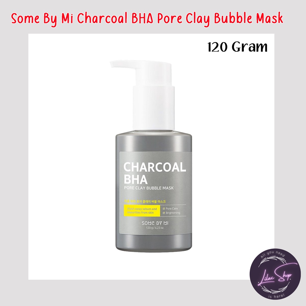 SOME BY MI CHARCOAL BHA PORE CLAY BUBBLE MASK