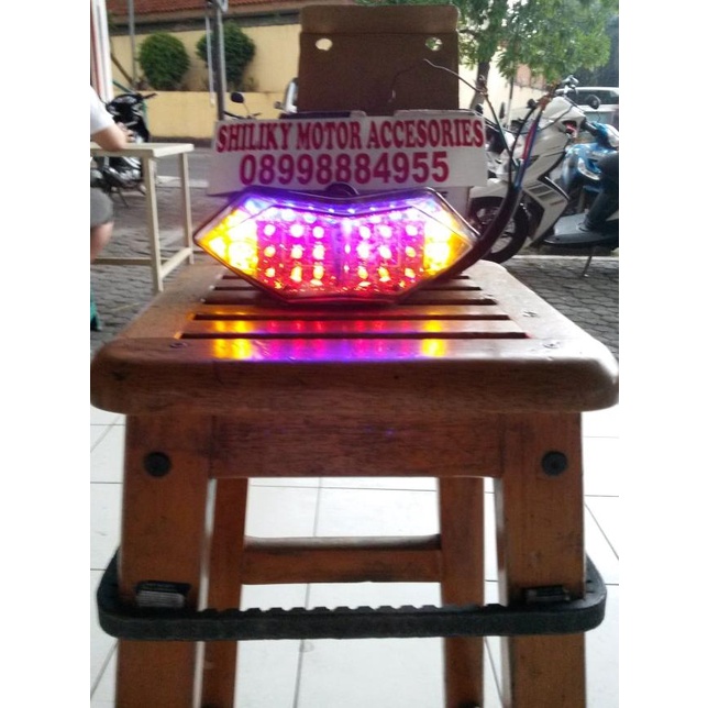 Stoplamp 3 in 1 Ninja 250 FI