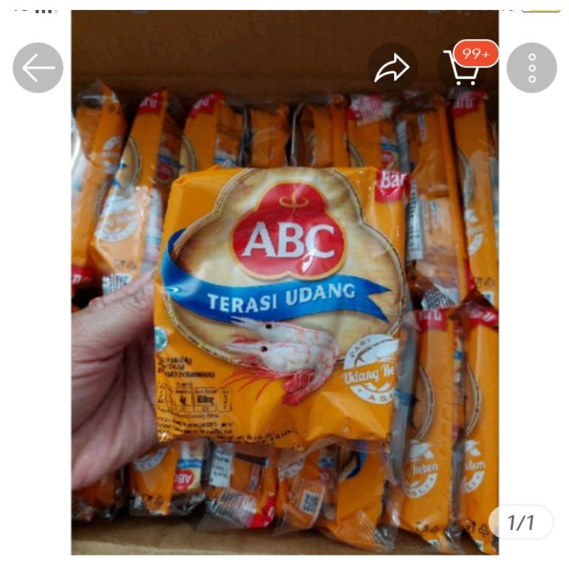 TERASI UDANG ABC 20 SACHET