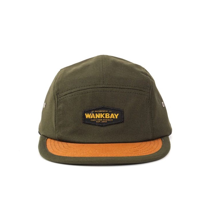 Topi 5 panel Topi Panel Distro visor pendek Distro Premium Wankbay