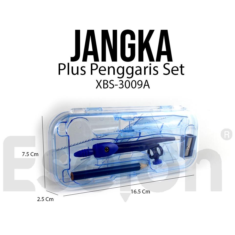 

☝ Jangka+penggaris SET XBS-5001 / Jangka set ㅬ