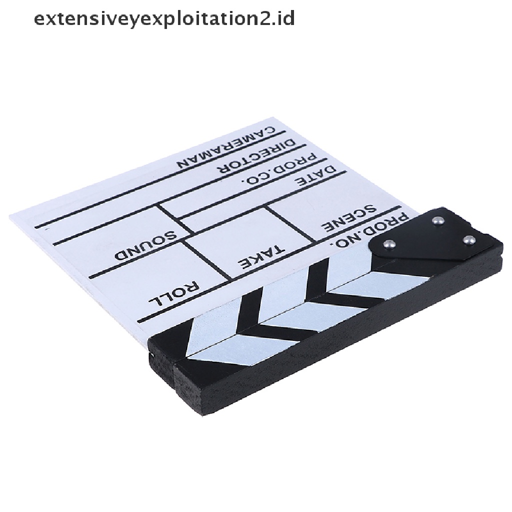 Clapper board Bahan Akrilik Untuk Sutradara film tv