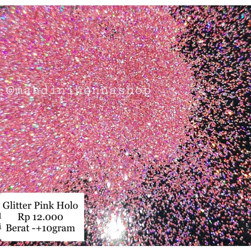 Glitter Hologram kehalusan 1/128