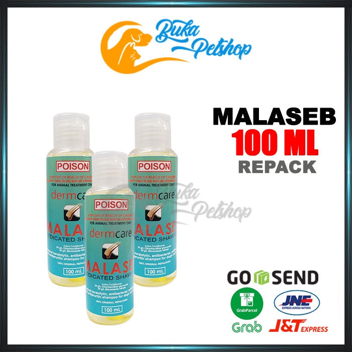 Shampoo Jamur Kucing Anjing MALASEB 100ML