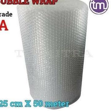 

BUBBLE WRAP 1,25 M X 50 M / PLASTIK BUBBLE WRAP / GELEMBUNG BLE