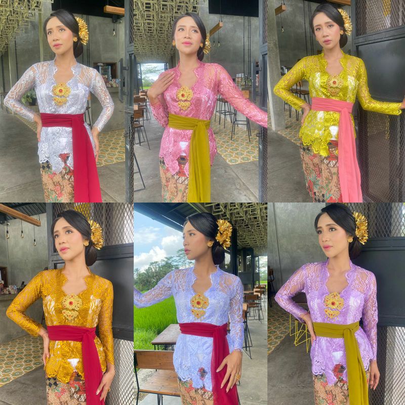 Kebaya Bali By Ani Kebaya Kutubaru Metalic