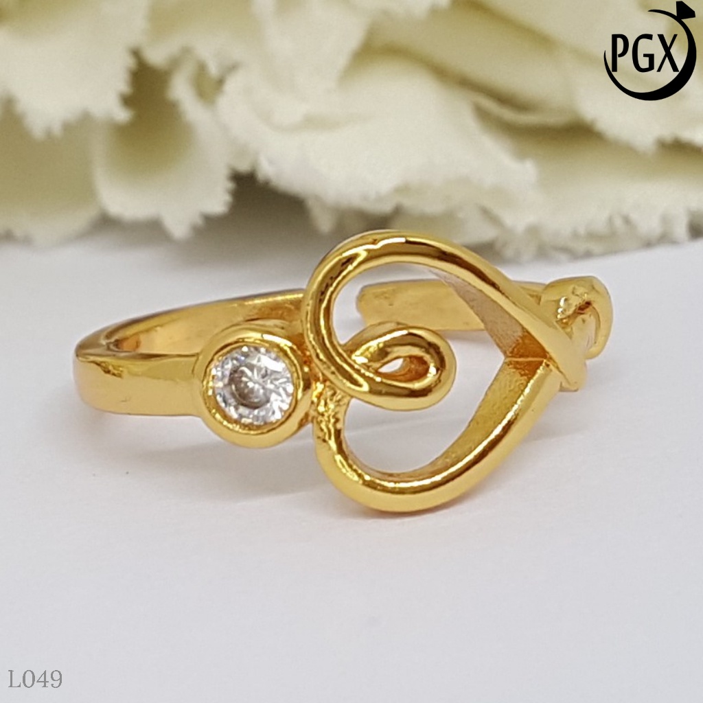 PGX Cincin Anak Xuping Aksesoris Perhiasan Lapis Emas Premium - L049