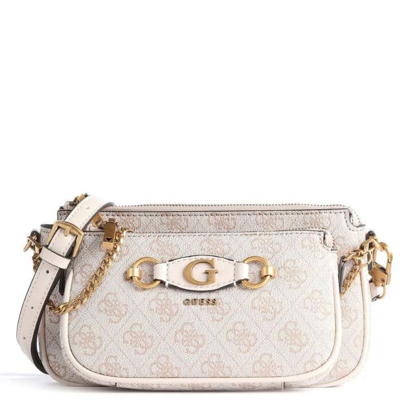 GUESSS Izzy 2in1 Logo Double-Pouch Crossbody Bag