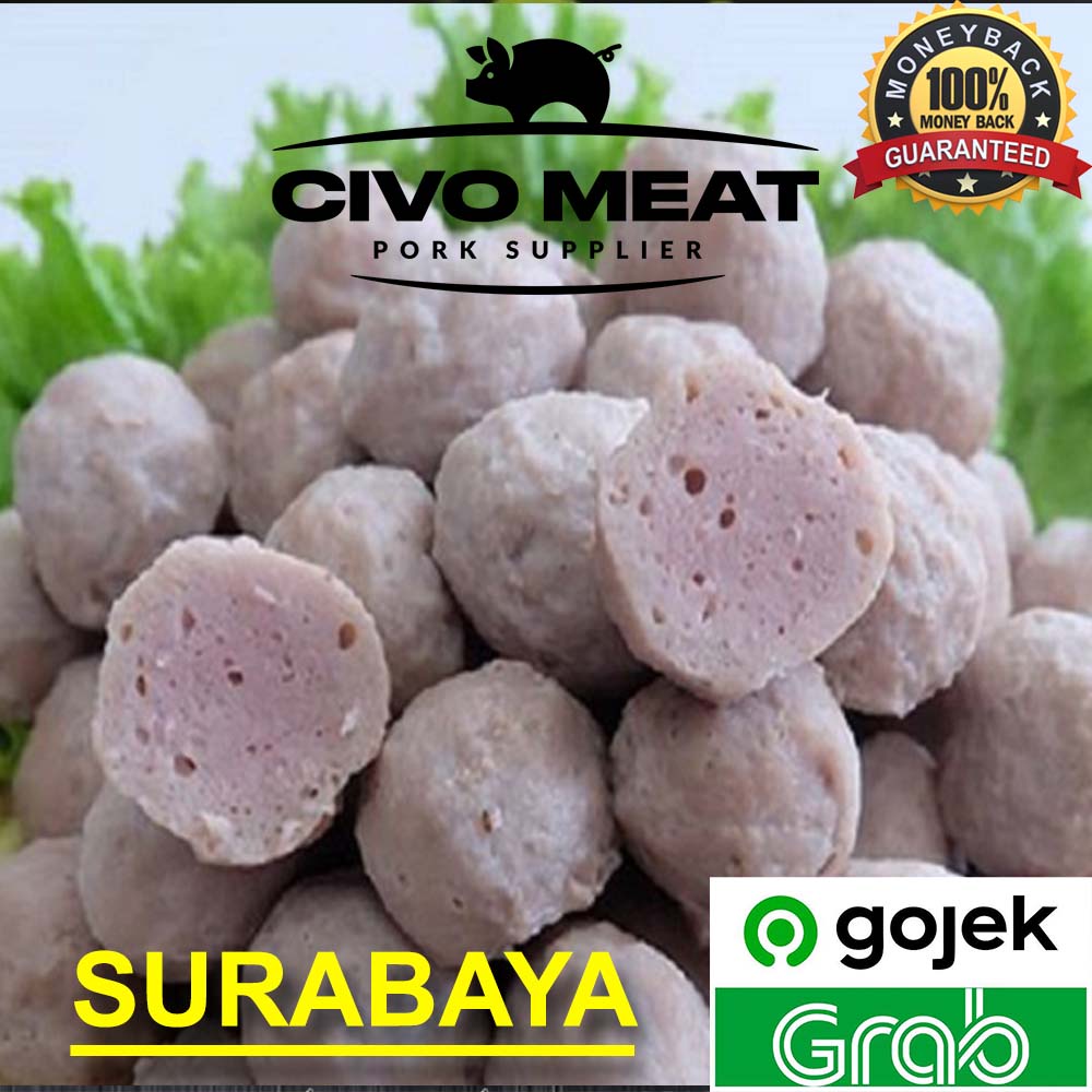 

Bakso Sapi Asli (Premium) isi 25pcs / 425gram