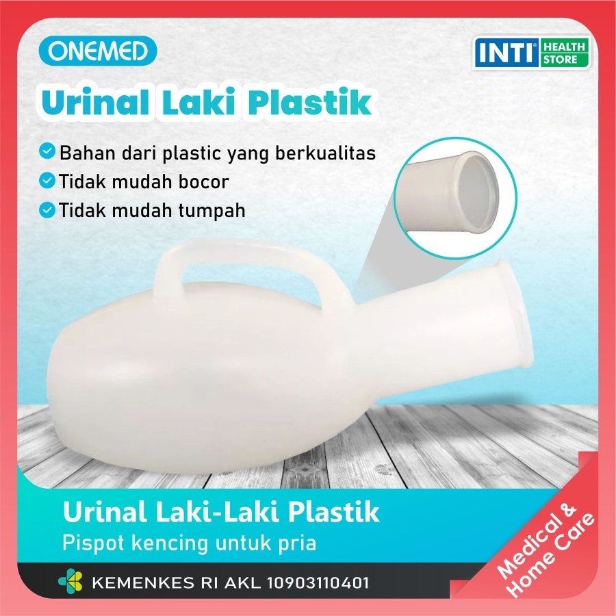 ONEMED | Urinal Laki-Laki Plastik | Pispot