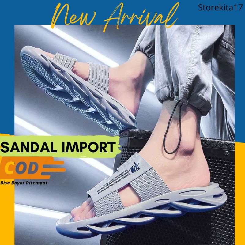 SANDAL SLOP PRIA IMPORT ORIGINAL FASHION KOREA