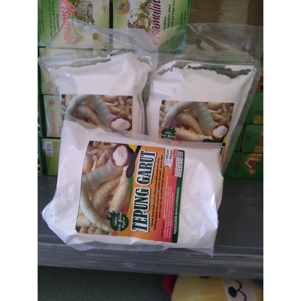 

TEPUNG GARUT/PATI ASAM LAMBUNG/ANGKRIK /ARROWROOT 500Gr mengatasi masalah lambung