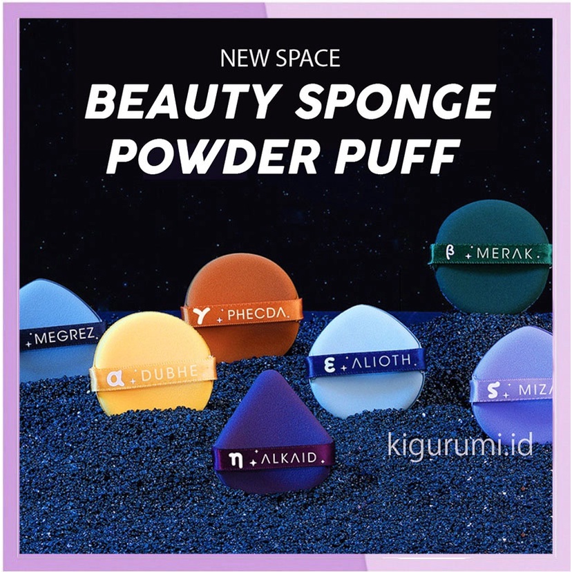 Space Beauty Sponge Powder Puff Make Up Applicator space XX078