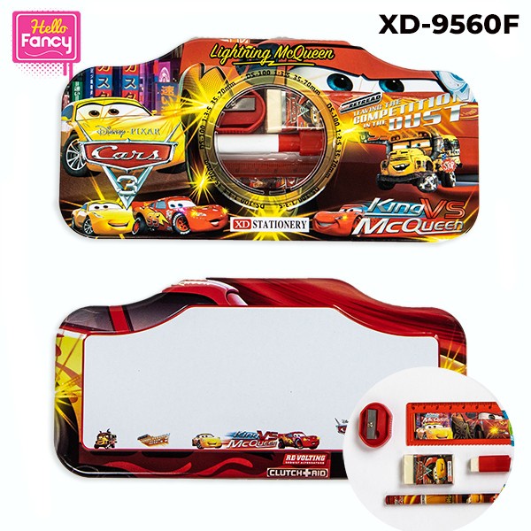 

Kotak Pensil Kaleng Karakter Anak + Whiteboard / Tempat Pensil XD-9560