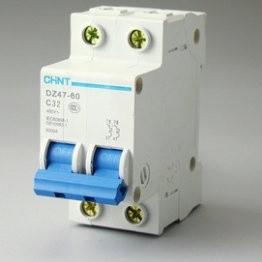 MCB type DZ47-60/2P "CHINT"