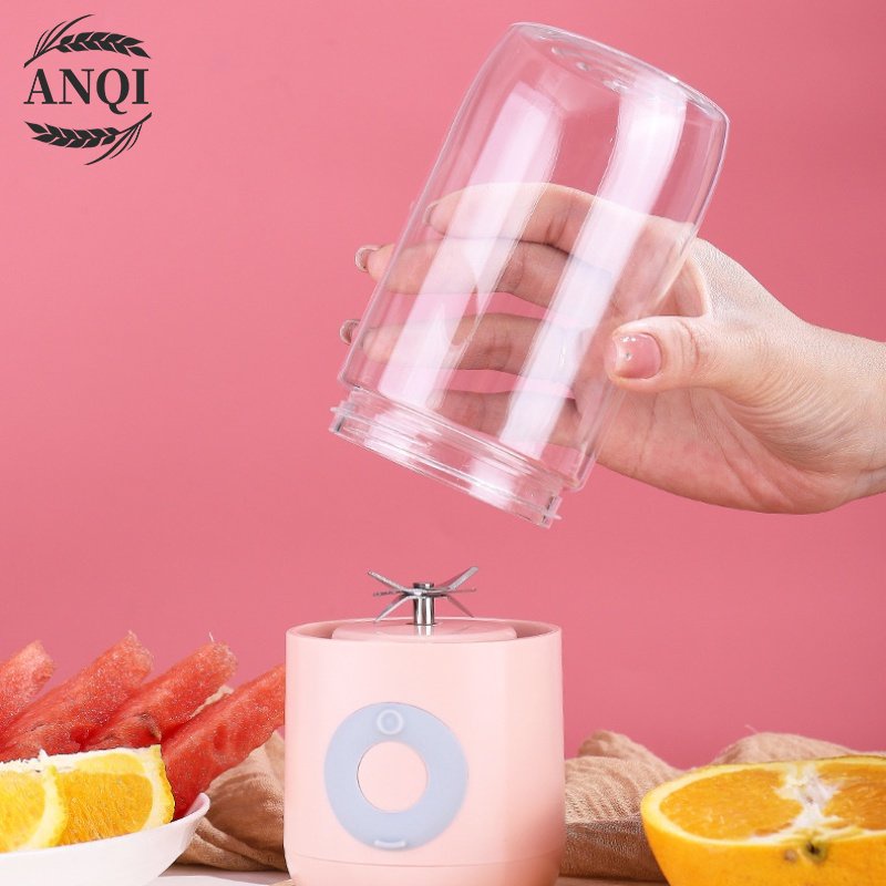ANQI 1888 Blender Juicer Juicer Portable Mini Juicer 500ML Botol Juice Cup USB Blander VS-1852