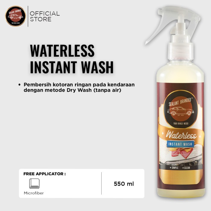 [COD] Waterless Wash And Wax / Waterless Instant Wash And Wax 550Ml / Perlengkapan Perawatan Mobil M