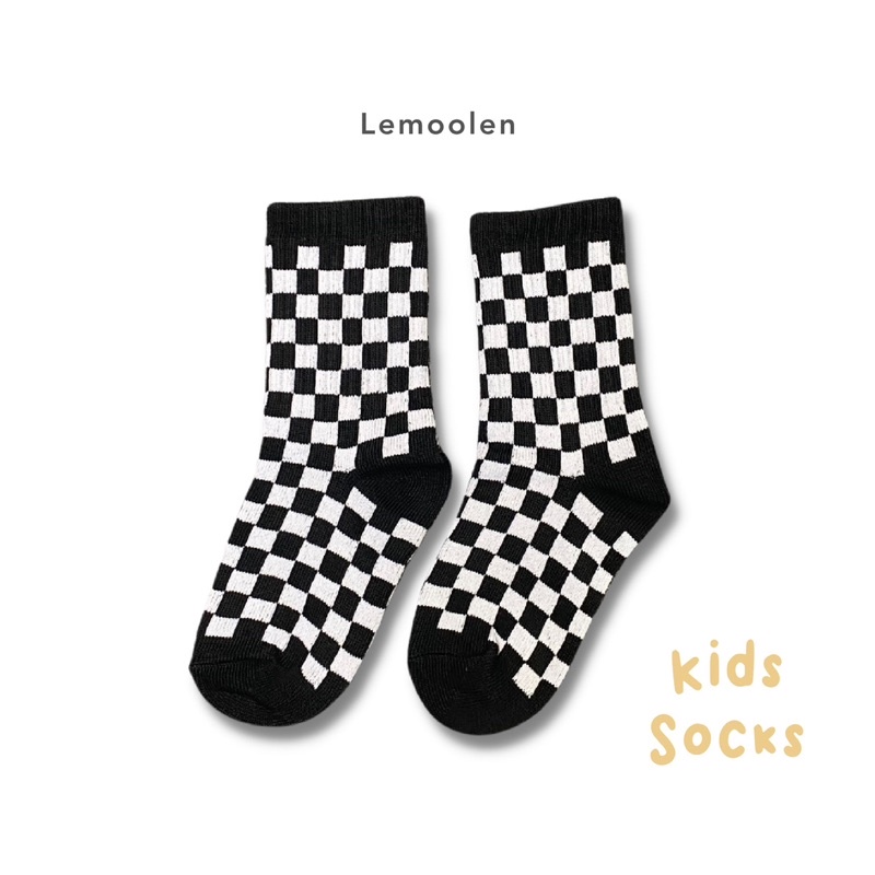 Lemoolen - NEW! Oldschool Kids Socks Premium 1-5 tahun | kaos kaki anak motif oldschool | kaos kaki anak stripe | kaoskaki anak cotton | kidssocks | kids socks | kaos kaki anak toodlers