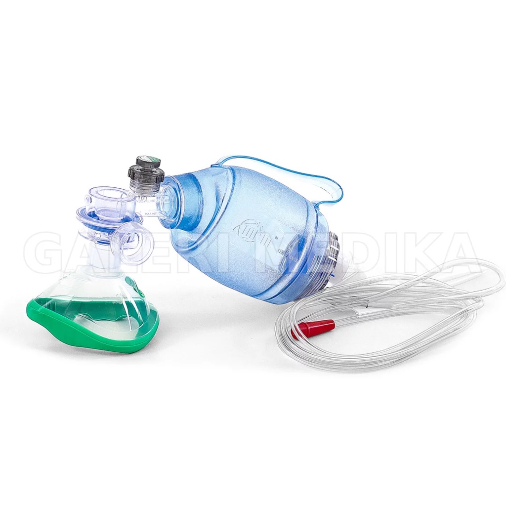 MPM Ambubag PVC Disposable Resuscitator / Ambu Bag MPM - Alat Bantu Pernapasan