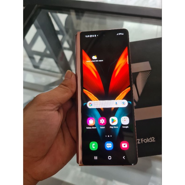 SAMSUNG GALAXY  Z FOLD 2 RAM 12/256 SEIN SECOND
