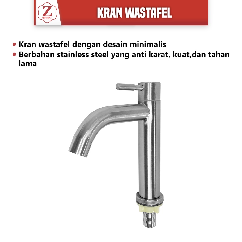 Kran Wastafel Sus304/Kran Air Wastafel/Keran Wastafel Stenlis Kran Bak Cuci Tangan Kran Wastafel Tegak Tanam Keran Air Chrome Putar Washtafel Washtafel Kran Wastafel Stainless- Keran Air Washtafel Bak Cuci Tangan Stenlis Minimalis