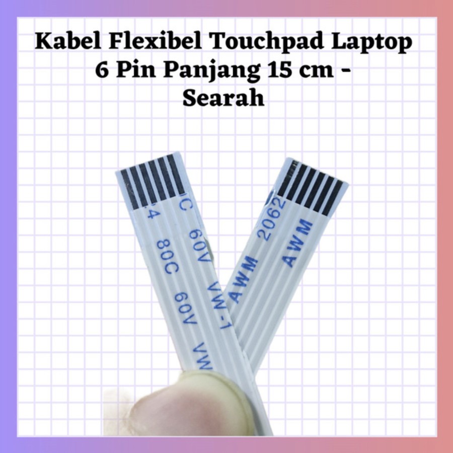 Jual Kabel Flexible Touchpad Laptop Vcd Pin Panjang Cm Searah