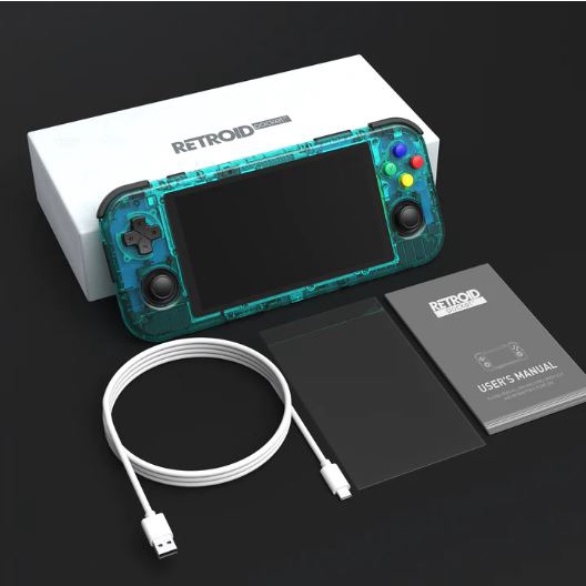 Retroid Pocket 3+ Handheld Retro Gaming System Portable Game Console