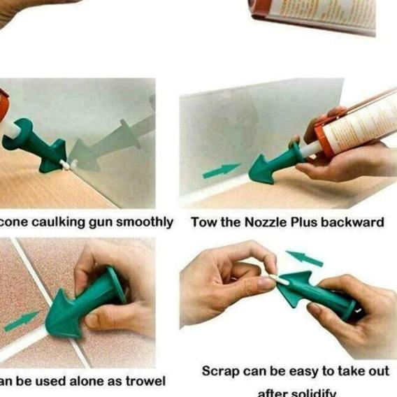 

5in1 Alat Pembersih Nozzle Sealant Perapih Removal Lem Silikon Silen