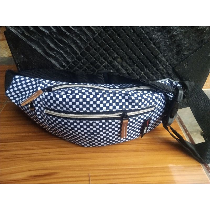 Tas Slingbag Waistbag pria wanita