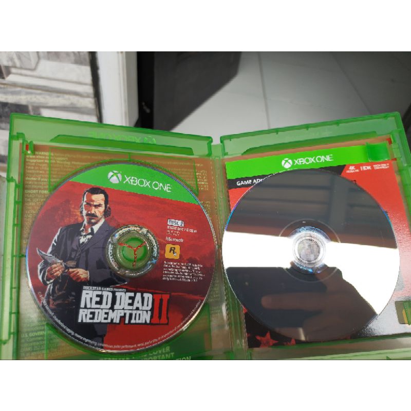 kaset Xbox one RDR2