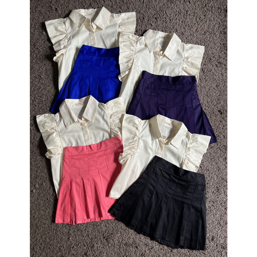 Kode: 2738 (Jisoo skort set)
