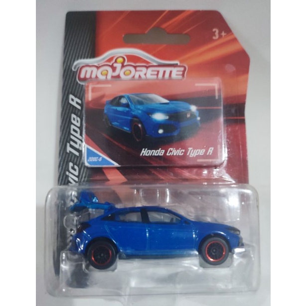 Majorette Honda Civic Type R Biru