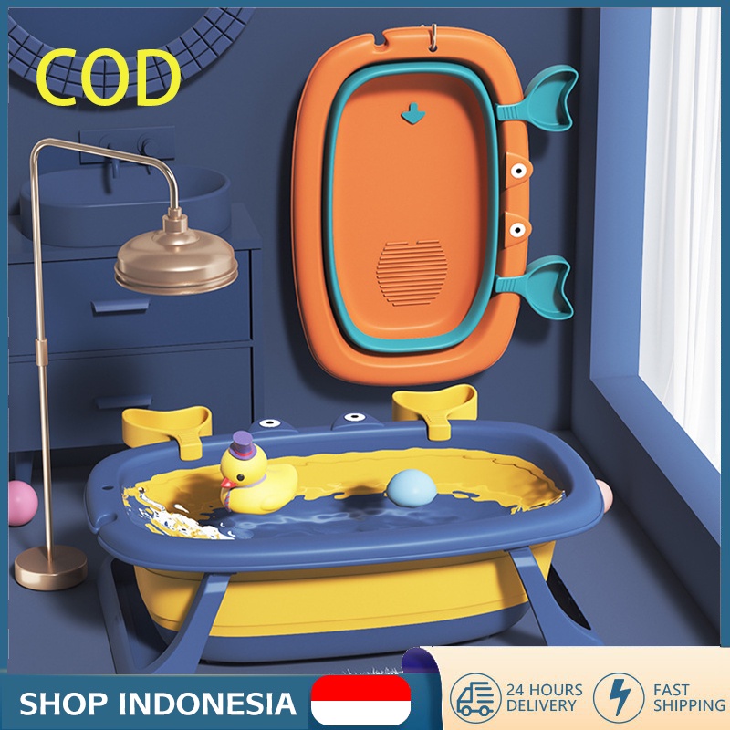 Bak Mandi Bayi Lipat / Portable Baby Bath Tube