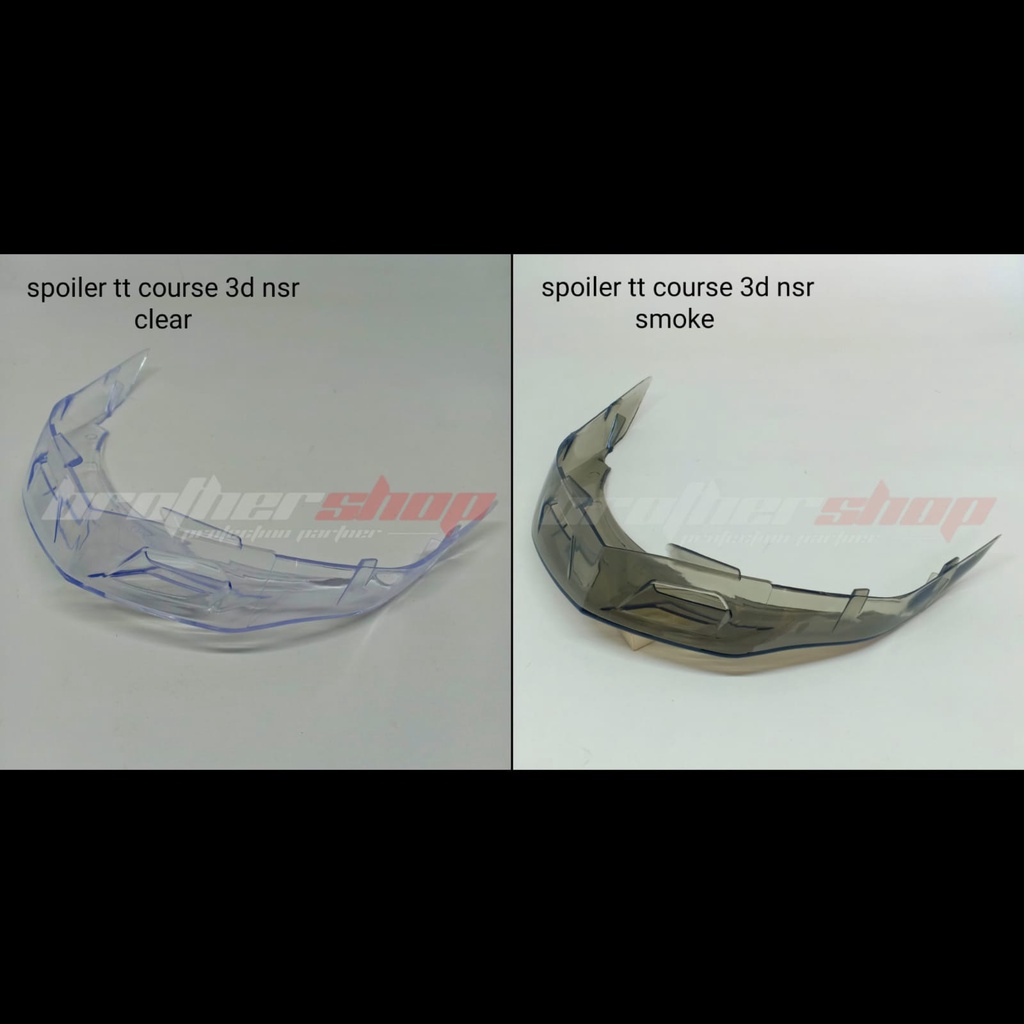 spoiler 3d helm kyt tt course merk nsr
