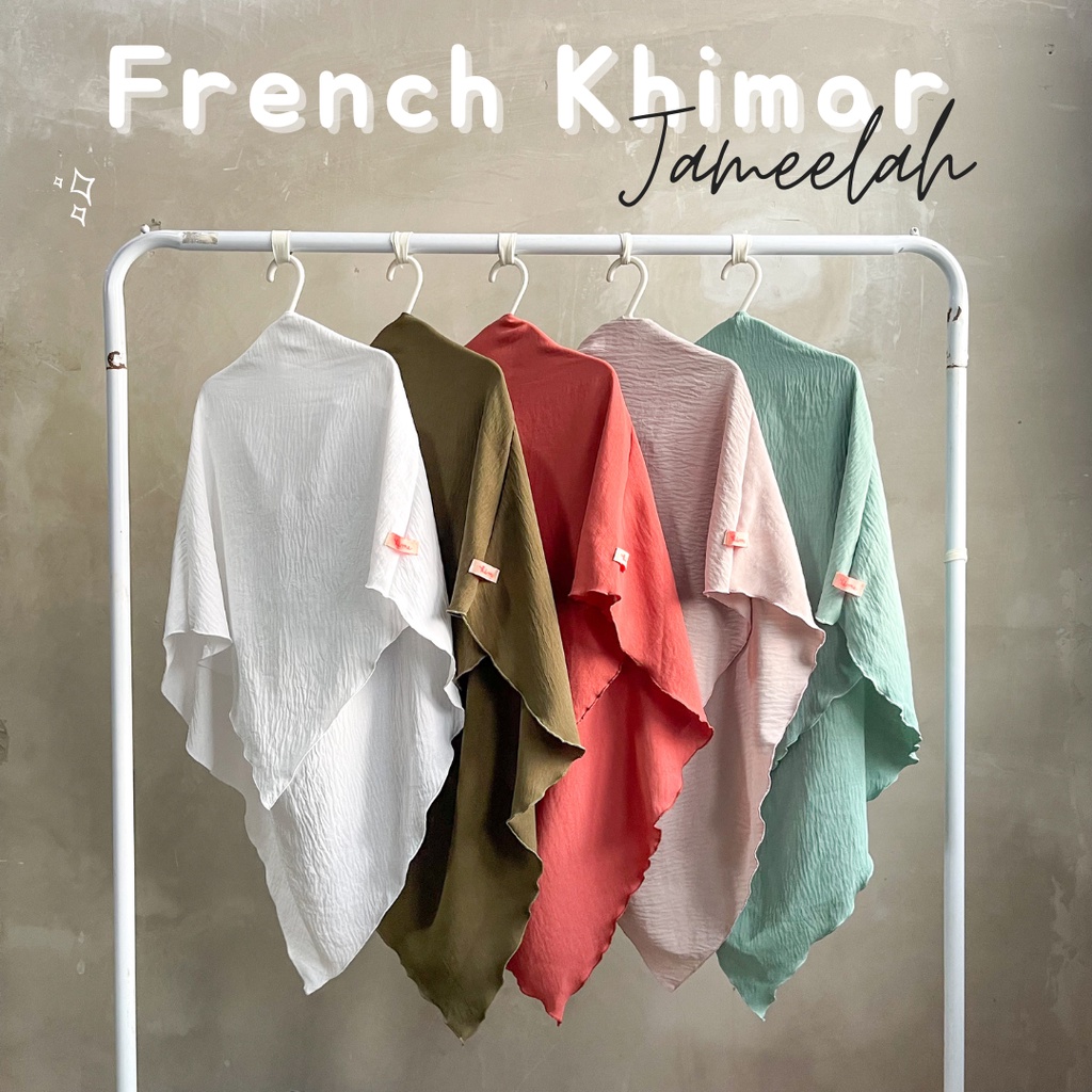 KIMEHIJAB Khimar Anak Syar'i French Khimar Instan Jameelah